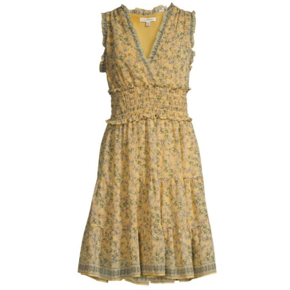 Max Studio Floral Tiered Day Dress